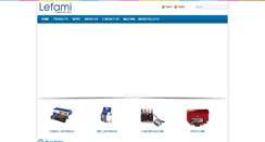 Desktop Screenshot of lefami.com